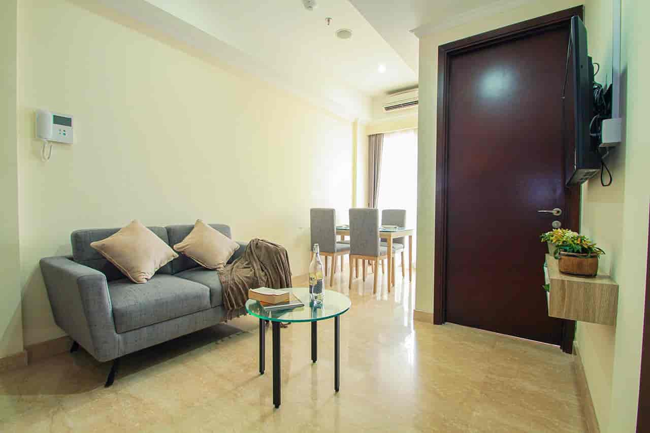 ruangan tamu menteng park