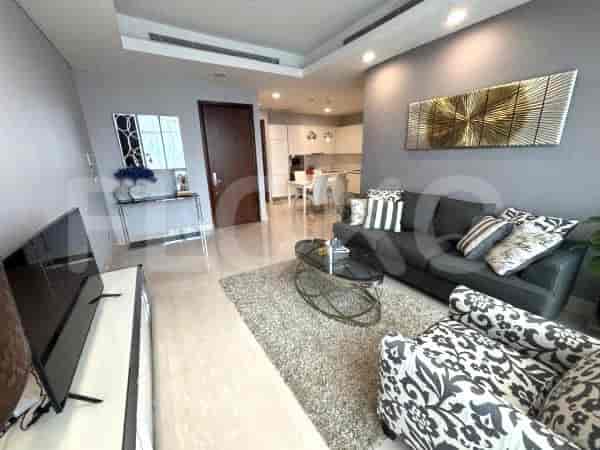Tipe 2 Kamar Tidur di Lantai Menengah untuk disewakan di Oakwood Suites La Maison - fgaa6d 1