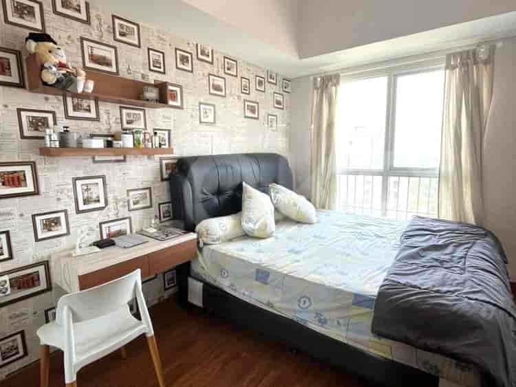 Apartemen 1BR Furnished Dijual - APAdc2f1, Lantai Tinggi, Casa De Parco, BSD 2
