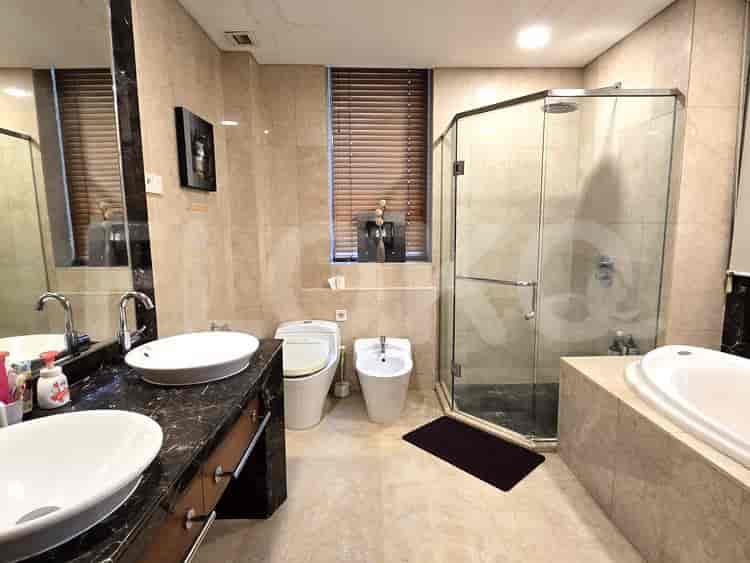 Bathroom with a shower, bathtub, and vanity.