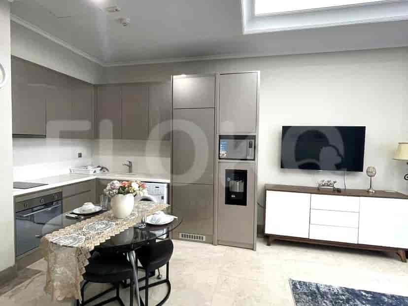 A kitchen with appliances.
