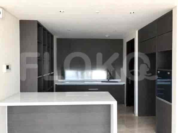 Another view of the modern kitchen with built-in appliances.