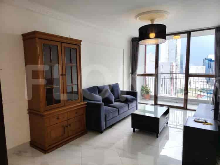 Tipe 2 Kamar Tidur di Lantai Rendah untuk disewakan di Taman Rasuna Apartemen - fku309 1