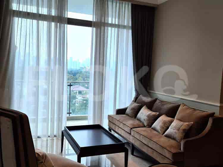 Tipe 2 Kamar Tidur di Lantai Rendah untuk disewakan di Essence Darmawangsa Apartemen - fci024 1