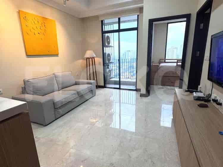Tipe 2 Kamar Tidur di Lantai Menengah untuk disewakan di Permata Hijau Suites Apartemen - fpe5ff 1