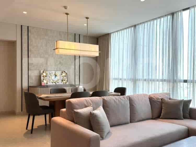 Tipe 2 Kamar Tidur di Lantai Menengah untuk disewakan di Casa Domaine Apartemen - fta104 1