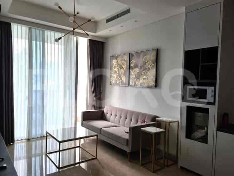 Tipe 2 Kamar Tidur di Lantai Rendah untuk disewakan di The Elements Kuningan Apartemen - fku107 1