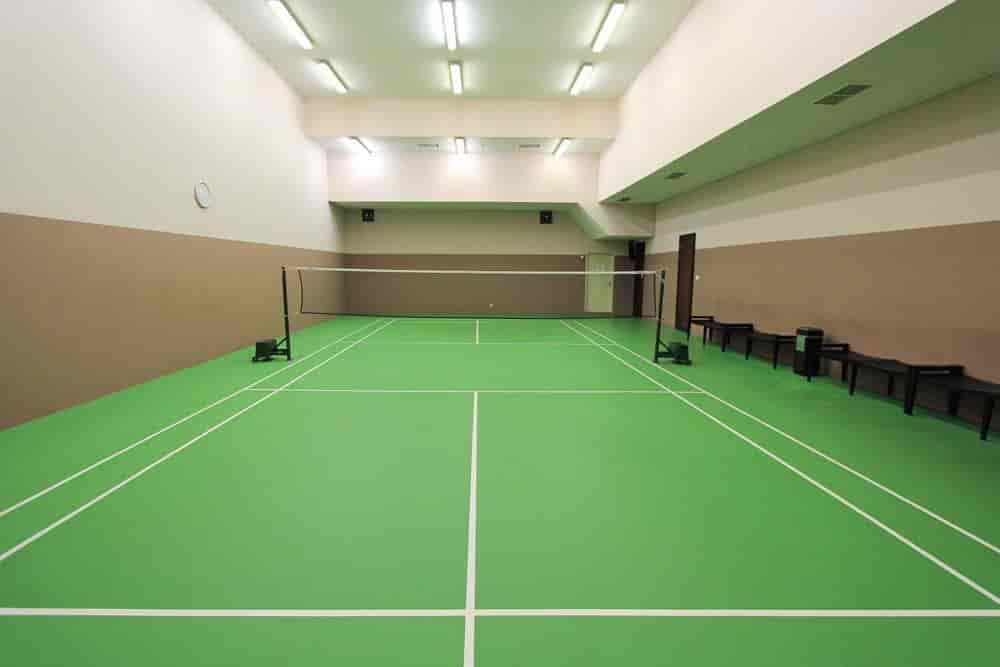 Lapangan bulu tangkis Pakubuwono Residence