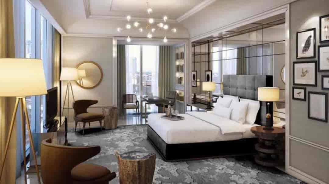 Kamar tidur The Langham Hotel and Residence