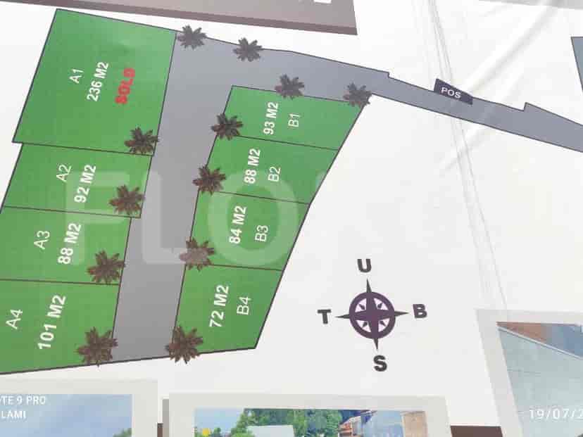 Dijual Tanah Luas 88 m2 di Jalan Raya Condet, Kavling A3, Kramat Jati 3