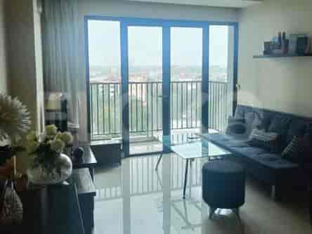 Bedroom with a double bed.