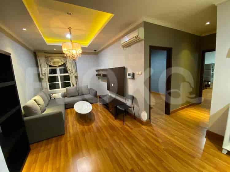 Tipe 2 Kamar Tidur di Lantai Tinggi untuk disewakan di Bellezza Apartemen - fpe57e 1