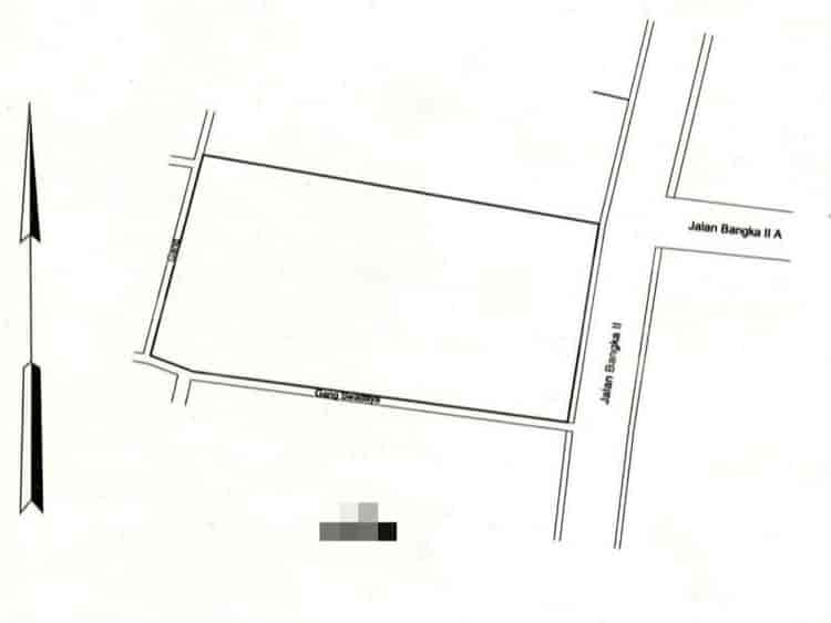 Dijual Tanah Luas 1165 m2 di Jl Bangka, Mampang - TNSb80 3