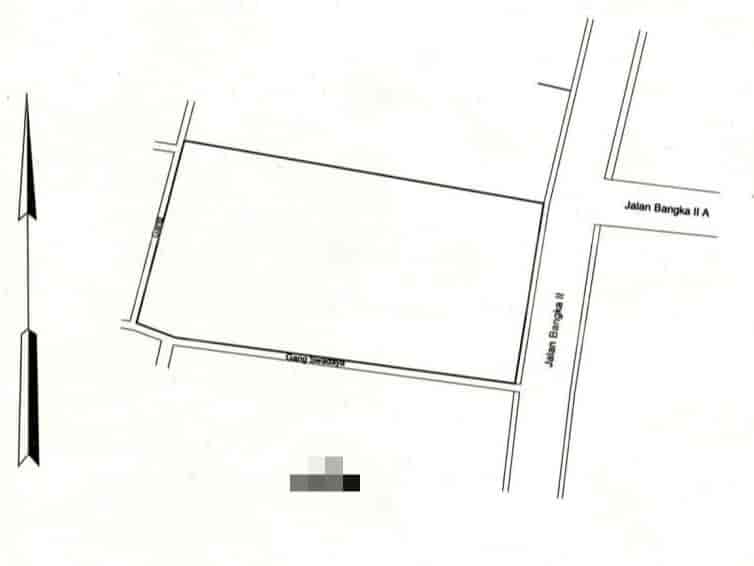 1165 sqm, Land for Sale in Jl Bangka, Mampang 3