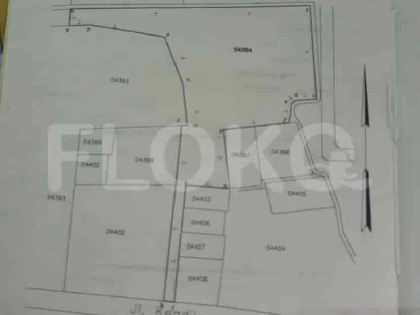 Dijual Tanah Luas 2771 m2 di Jl Keadilan, Pancoran Mas 3