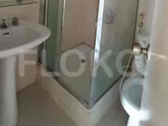 Bathroom with a shower, sink, and toilet.