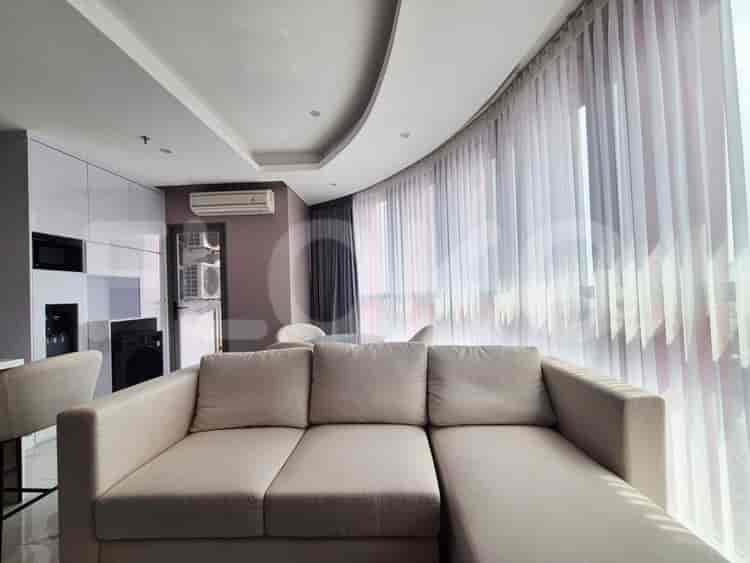 Tipe 2 Kamar Tidur di Lantai Menengah untuk disewakan di South Hills Apartemen - fkub90 2