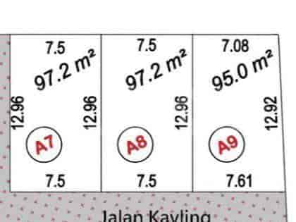 97 sqm, Land for Sale in Dekat Masjid An Ni'mah A8, Cibubur 2