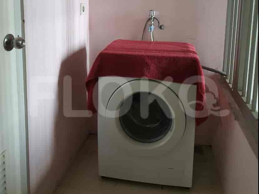 A laundry room.