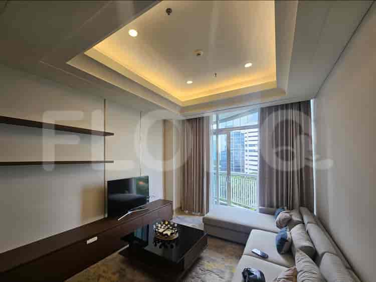 Tipe 2 Kamar Tidur di Lantai Rendah untuk disewakan di South Hills Apartemen - fku8fb 1