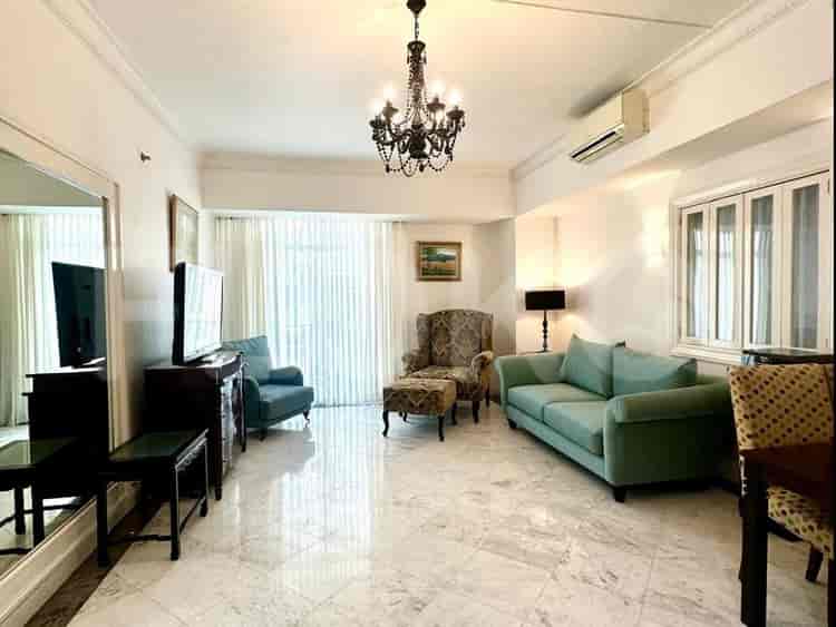 Tipe 2 Kamar Tidur di Lantai Menengah untuk disewakan di Menteng Executive Apartemen - fmea1e 1