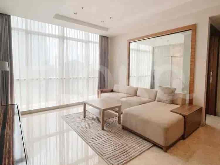 Tipe 1 Kamar Tidur di Lantai Tinggi untuk disewakan di Oakwood Premier Cozmo Apartemen - fku8c2 3