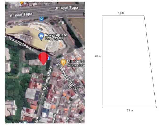 804 sqm, Land for Rent in Jl Tomang, Grogol - TNRc51 3