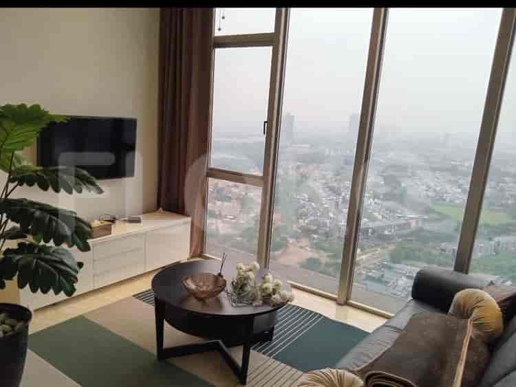 Tipe 2 Kamar Tidur di Lantai Tinggi untuk disewakan di Saumata Apartemen - falb51 1