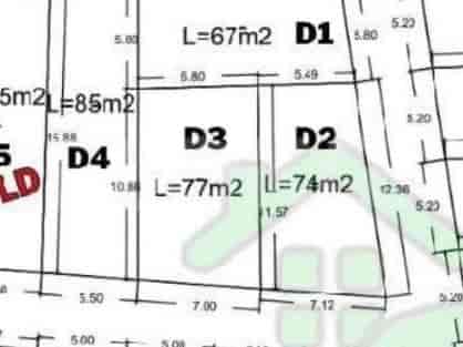 Dijual Tanah Luas 74 m2 di Jl Komarudin, Penggilingan D2, Cakung - TNSf9c 3
