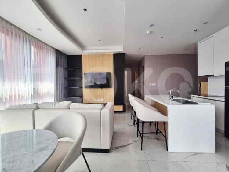Tipe 2 Kamar Tidur di Lantai Menengah untuk disewakan di South Hills Apartemen - fkub90 5