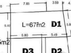 67 sqm, Land for Sale in Jl Komarudin, Penggilingan D1, Cakung 3