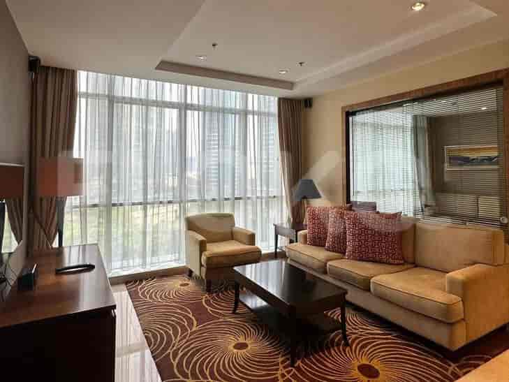Tipe 1 Kamar Tidur di Lantai Rendah untuk disewakan di Oakwood Premier Cozmo Apartemen - fku9cd 1