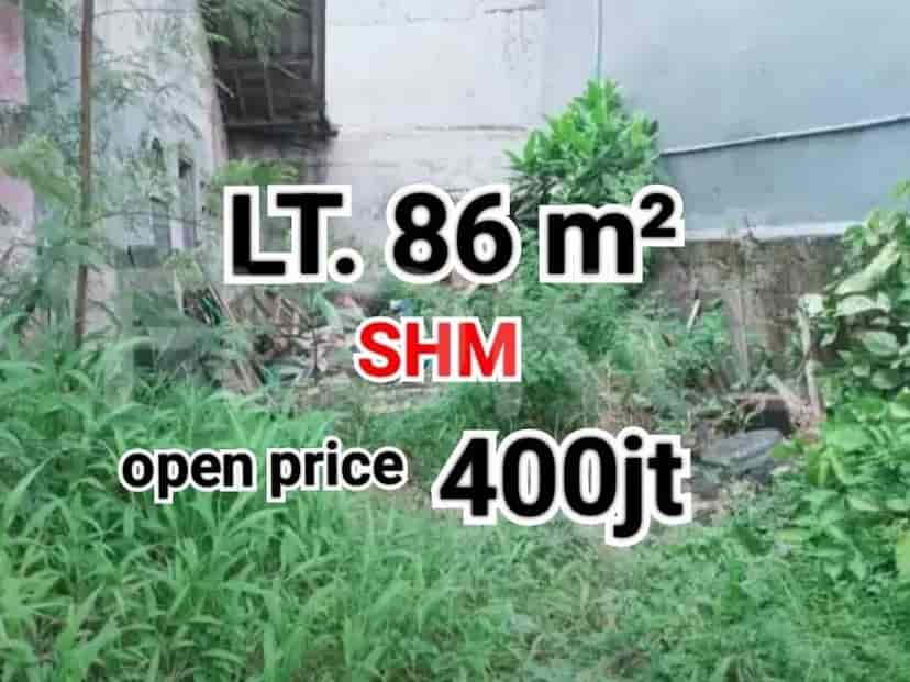 Dijual Tanah Luas 86 m2 di Jl. Jatimakmur pondok gede, Pondok Gede 1