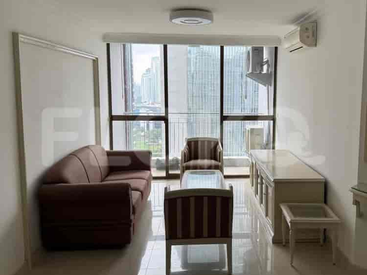 Tipe 2 Kamar Tidur di Lantai Rendah untuk disewakan di Taman Rasuna Apartemen - fkuea2 1