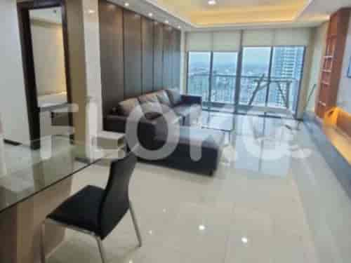 Tipe 3 Kamar Tidur di Lantai Tinggi untuk disewakan di ST Moritz Apartemen - fpu076 1