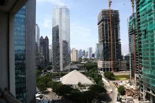 pemandangan Sudirman Mansion Apartemen