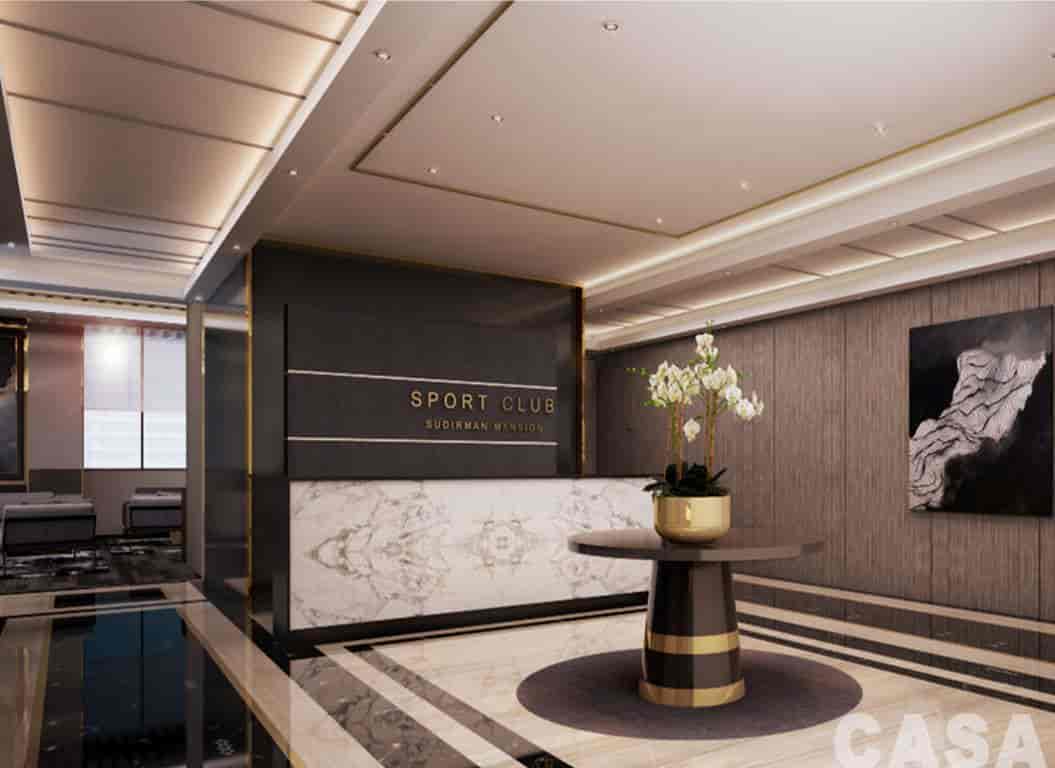 lobi Sudirman Mansion Apartemen