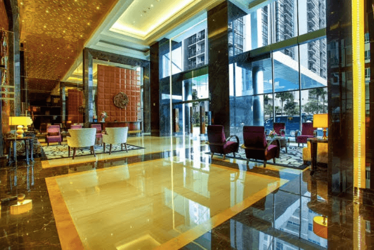 Lobi Essence Dharmawangsa Apartemen