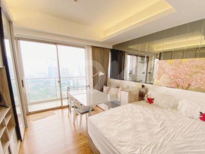 Tipe 1 Kamar Tidur di Lantai floor untuk disewakan di Sudirman Hill Residences - fta280 1