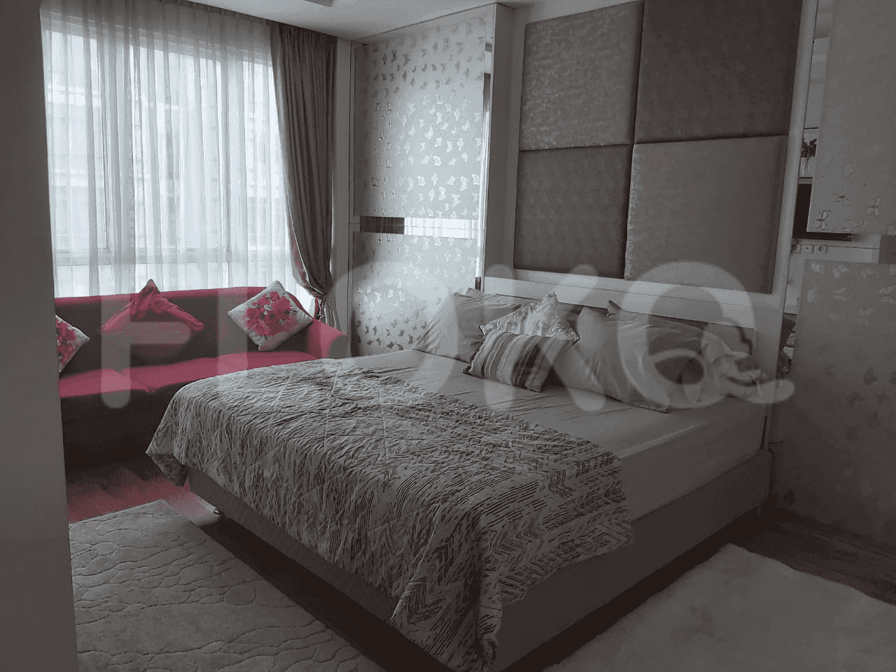 Tipe 3 Kamar Tidur di Lantai 15 untuk disewakan di Essence Darmawangsa Apartemen - fcid56 3