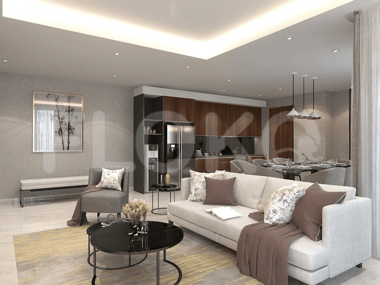 3 Bedroom on 15th Floor for Rent in The Elements Kuningan Apartment - fku682 1