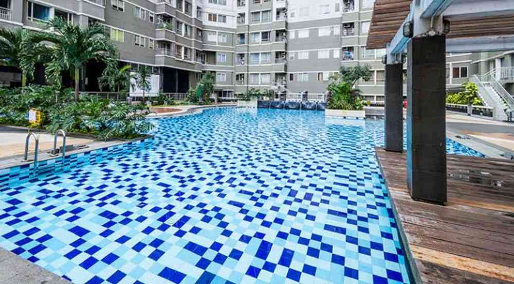 kolam renang sudirman park apartemen