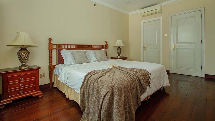 Tipe undefined Kamar Tidur di Lantai 9 untuk disewakan di Istana Sahid Apartemen - ruang-queen-di-lantai-9-6eb 1