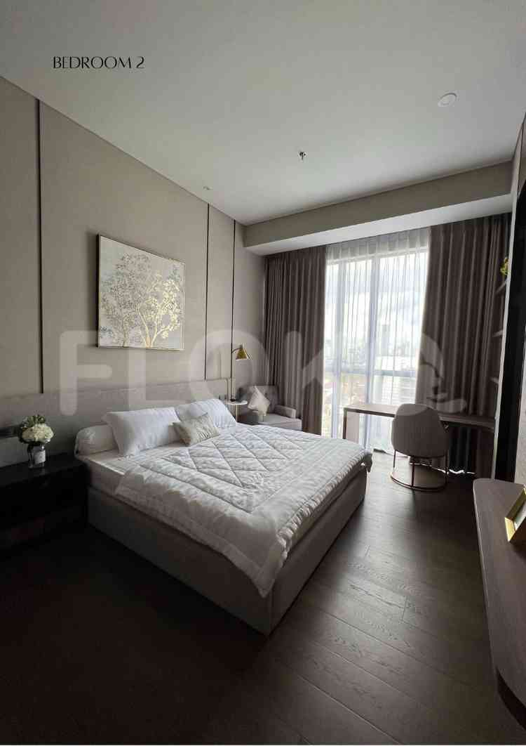 Tipe 3 Kamar Tidur di Lantai 11 untuk disewakan di The Pakubuwono Menteng Apartemen - fme724 2