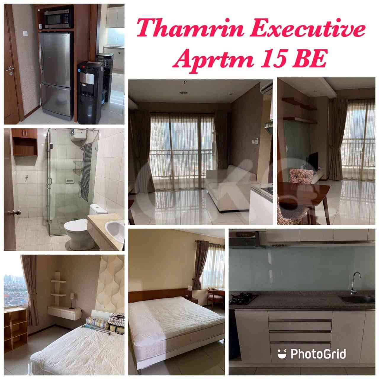 Tipe 2 Kamar Tidur di Lantai 15 untuk disewakan di Thamrin Executive Residence - fthcf0 3