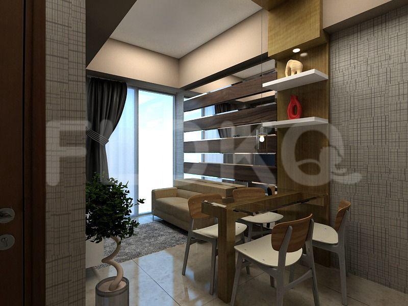 Sewa Apartemen Taman Anggrek Residence Tipe 2 Kamar Tidur di Lantai 15 ftacc2
