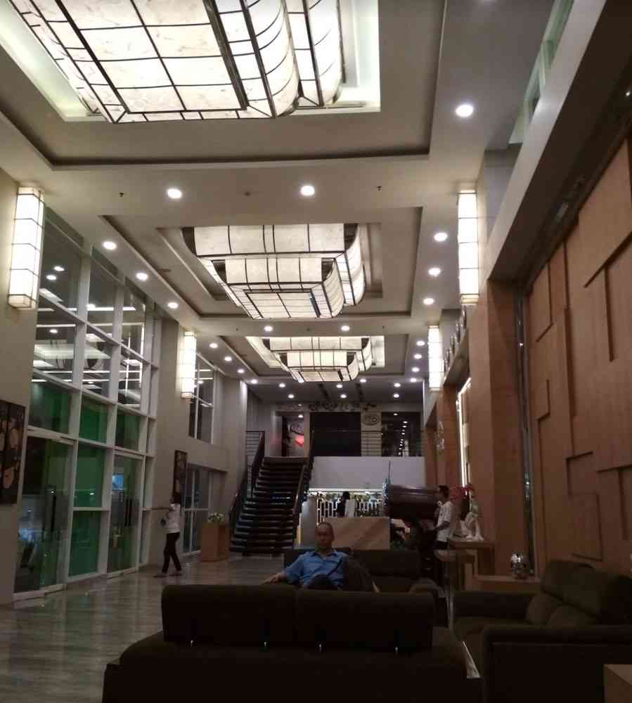 lobby Sudirman Park Apartment