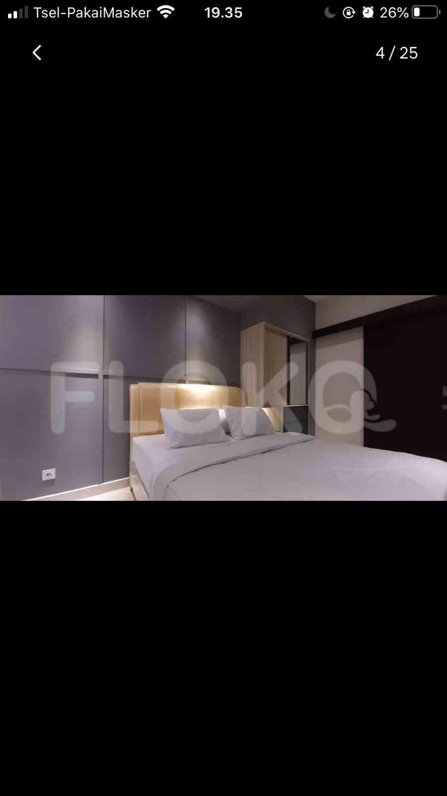 Tipe 2 Kamar Tidur di Lantai 16 untuk disewakan di Aspen Residence Apartemen - ffa993 2