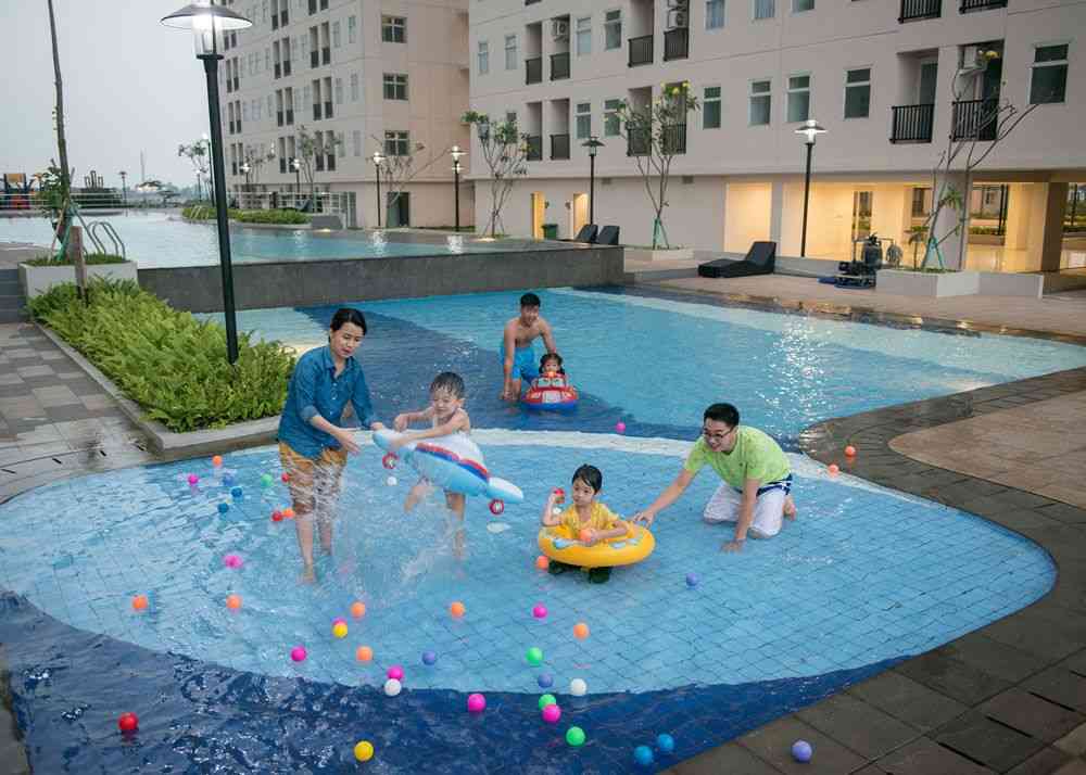 Swimming Pool Kota Ayodhya Apartment