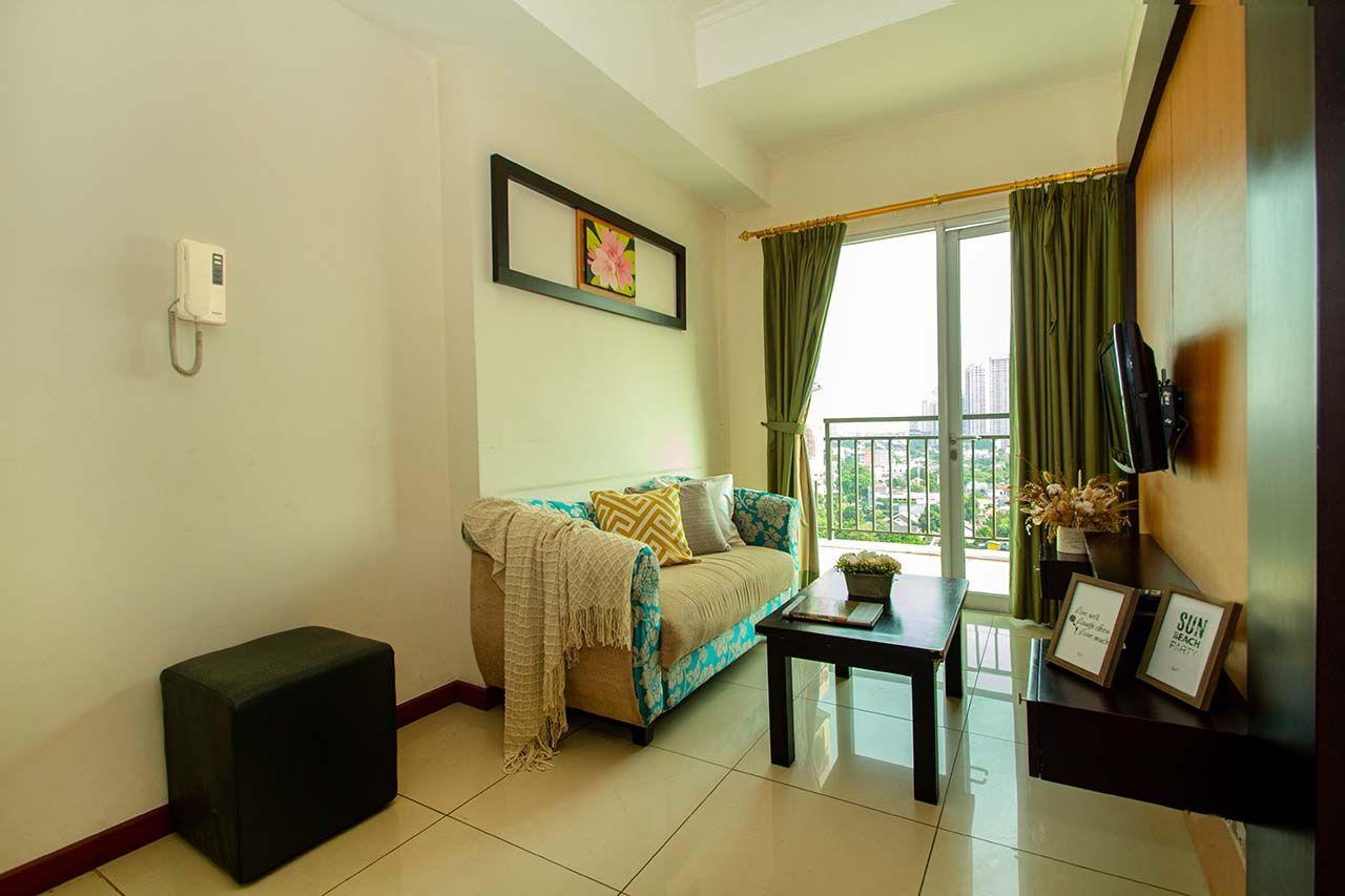 Rent Queen Bedroom on 19th Floor, Pay Monthly, Marbella Kemang Residence Apartment